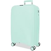 Roll Road Joumma Bags Orbit Cabin Suitcase Luggage Interior with Two Compartments, Made of ABS Material Durable and Lightweig