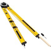SGS A&ccedil;ı &Ouml;l&ccedil;er Su Terazisi, 50 cm, Sarı, Dahili Seviye G&ouml;stergesi, &Ouml;l&ccedil;&uuml;m Cetveli ile, Model SGS1708