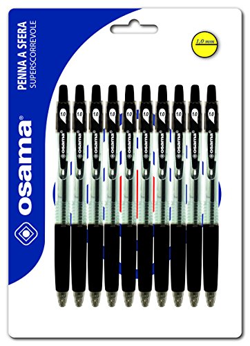 OSAMA OBG sfera a scatto 10 pezzi nero