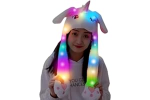 wgde toy Cute Soft Plush Ears Moving Animal Hat for 3-16 Year Boy and Girl - Best Toys and Gifts