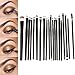 SONGQEE(TM) 20pcs Black Pro Cosmetic Makeup Brushes Set - Eyeshadow Mascara Lip Brush