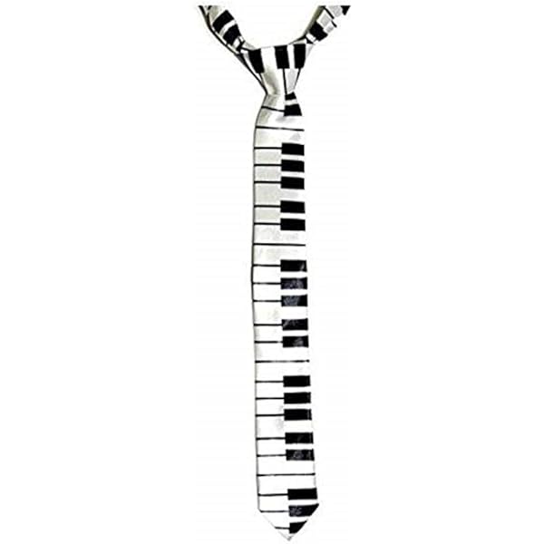 skinny piano tie