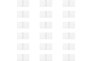 YINETTECH Lot de 30 charnières rectangulaires pliables en plastique pour modèles d'avion RC - 29 x 16 mm - Blanc