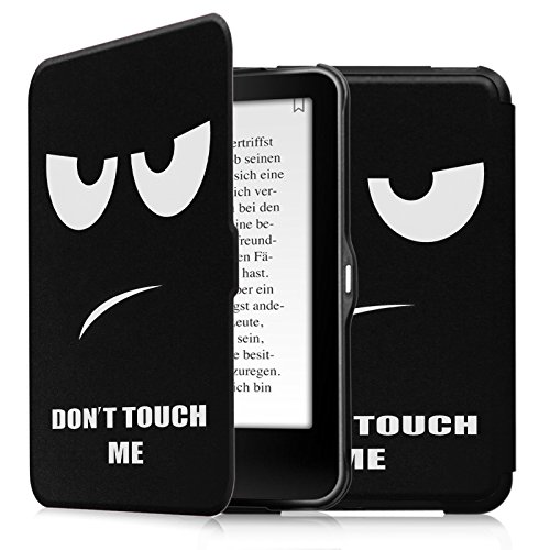 Tolino Vision 1 / 2 / 3 / 4 HD und Tolino Shine 2 HD Hülle - Fintie Ultradünne Smart Shell Case Schutzhülle Tasche Etui mit Ruhemodus und Magnetverschluss für Tolino Vision 4 HD / Vision 3 HD / Vision 2 / Vision 1 / Shine 2 HD eReader, Don't Touch