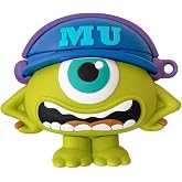 Microsonic AirPods Pro 3 i&ccedil;in Kılıf Cartoon Fig&uuml;rl&uuml; Silikon Crtn-Fgr-Mnstr-Mke [AirPods Pro 3 ile Uyumlu Kılıf - A&ccedil;ık Yeşil -