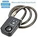 Produktbild KKmoon Smart Bluetooth Kettenschloss Anti-Diebstahl Alarm Keyless Telefon APP-Steuerung