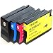Produktbild 953XL HP 4er Set Patronen kompatibel HP953 Tinte Druckerpatronen HP953XL für OfficeJet Pro 7740 8210 8710 8720 8725 8728 8730 8740