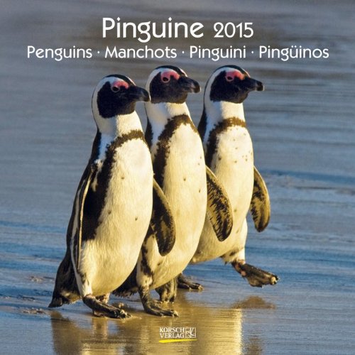 Pinguine 2015: Broschürenkalender mit Ferienterminen
