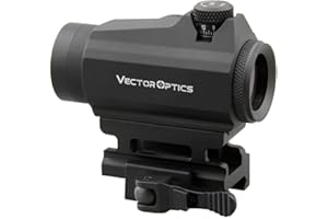 Vector Optics SCRD-12II Maverick-II 1x22 Genii Rotpunkt Visière pour sport, airsoft et chasse, fusil à air, visière cible, visière réfléchissante, point rouge pour viser