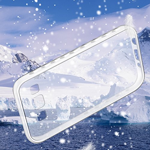 Transparente Funda Galaxy A5  Moonmini Ultra Fino Antideslizante Flexible TPU Bumper Case Crystal Clear Protector Carcasa para Samsung Galaxy A5  2015 