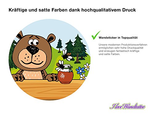 I-love-Wandtattoo ILWT-20-012 Kinderzimmer „Türaufkleber Stadt und Feuerwehr“ mit Name für Jungen - 4