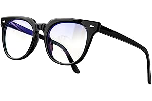 KANASTAL Clear Blue Light Blocking Glasses (Reducing Headaches and Sleeps Better) Blue Light Filter Suitable for Computer/Gaming/TV/Mobile Phone - No Prescription, Suitable for Adults/Kids
