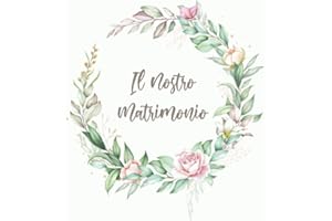 Guest Book Il Nostro Matrimonio: Libro Degli Ospiti Matrimonio, 74 pagine 15,6 x 23.39 cm, Album fotografico Pagine Bianche Per Dediche Invitati, Accessorio e Decorazione Wedding