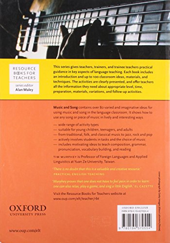 Book's Cover of Music and Song