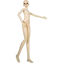 Proudoll BJD Puppenkörper Gloria, 60 Cm Mit 22 Gelenken – DIY-Puppe Zum Posieren & Gestalten