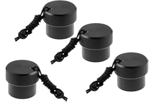 WARMHAND Ntcpefy 4 PCS Female Din Regulator 1St First Dust Cap Snorkeling DIN Tank Valve Plug