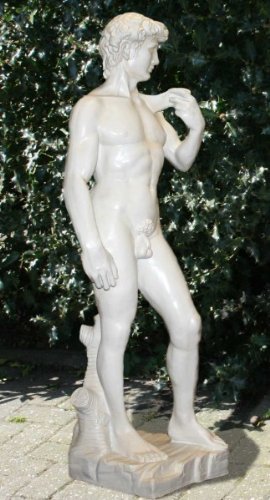 Replik des David von Michelangelo, ca 120 cm - 4