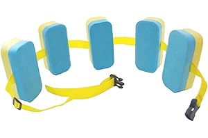 Domigard Kids Swimming Belt, Swim Floats Kids, Swim Belt with Adjustable Buckle, EVA Aquatic Exercise Equipment for Children Swimming Beginner Training Aid