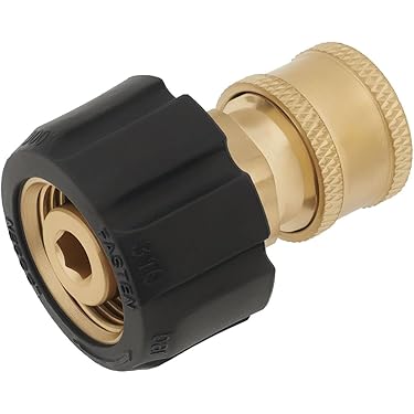 Messing Adapter Kärcher Foam Gun – K-Serie 1/4 M – De Detailshop