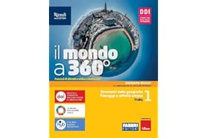 Il mondo a 360°. Con Atlante, Fare geografia con le mappe. Per la Scuola media. Con e-book. Con espansione online (Vol. 1)