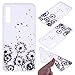 Produktbild Everainy Samsung Galaxy A7 2018 Hülle Silikon Durchsichtig Muster Ultradünn Handyhülle Stoßstange Case Cover für Galaxy A7 2018 Gummi Hüllen Stoßfest Transparent Bumper (Löwenzahn)