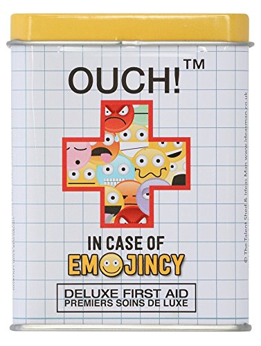Npw In Case Of Emojincy Emoji Ouch Print Sticky Plasters And Tin - 24 Pack Multicolour One Size