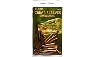 Drennan E-Sox Crimp Sleeves For Pike Fishing Pack Of 30