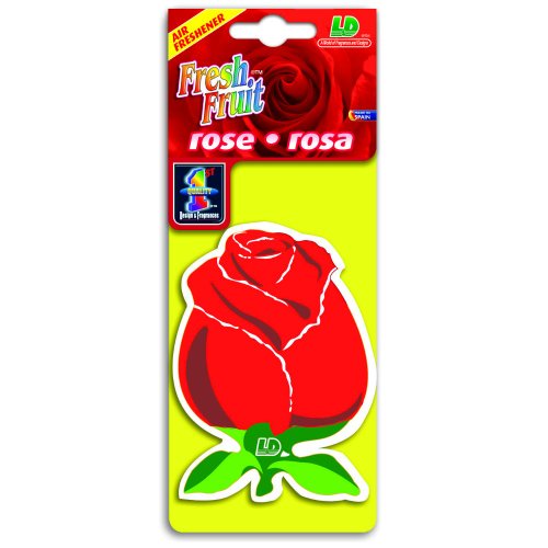 Preisvergleich Produktbild Fresh Fruit Papier Lufterfrischer Autoduft - Rose