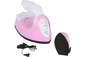 YAASIER Pressa a Caldo Mini, Macchina per Stirare Termopressa Stampante per Tessuti Pressa Stampa a Caldo per Il Calore er Artigianato Vestiti Cappelli