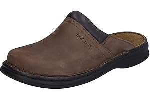 Josef Seibel Max Men Clogs, Genuine Leather Men's Shoes
