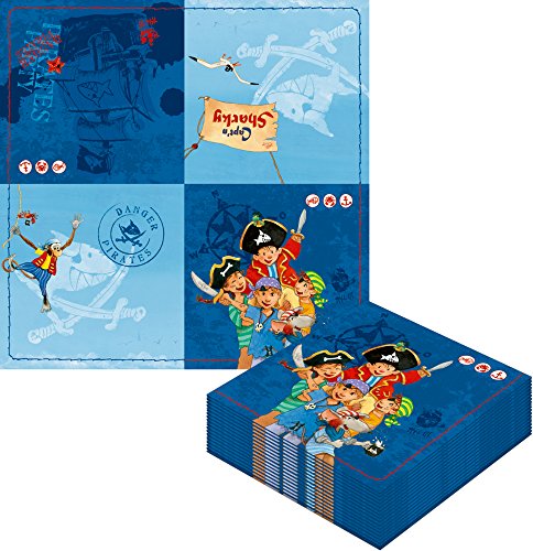 Partyset Partypaket Capt`n Sharky 38 teilig Kindergeburtstag, Geburtstag, Kinder Party - 4