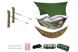 Amazonas Ultra-Light Winter Set Hamac + Suspension + Tarp + Poncho Underquilt-Poncho