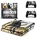 Produktbild THTB Playstation 4 + 2 Controller Aufkleber Schutzfolie Set - Far Cry 5 (3)/PS4