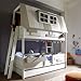 Produktbild Abenteuerbett / Spielbett HANG OUT, whitewash, Massivholz lasiert, 90x200cm