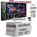 Produktbild Autoradio Radio Pioneer AVH-A200BT - 2-DIN Bluetooth | CD/DVD | MP3 | USB - Einbauzubehör - Einbauset für Peugeot 207 307 - JUST SOUND best choice for caraudio