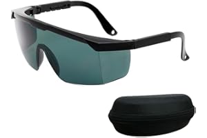 Okaywork Occhiali di Sicurezza Laser per Trattamento di epilazione Laser Cosmetologia Protezione Occhi operatore, Occhiali luce pulsata Accessorio Industriale Occhiali protettivi per