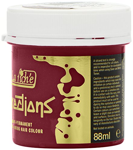 LaRiche Directions Unisex Semi Permanent Haarfarbe Pillarbox, red, 1er Pack (1 x 89 ml) - 2