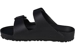 Birkenstock Boy's Arizona Kids Black, Eva Slippers