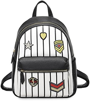 Women's Ladies Girls Backpack Printed Shoulder Bag Female Korean Version 2017 Spring And Summer New Pu Lady Bag Travel College Wind Backpack