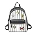 Produktbild Damen Mädchen Rucksack Gedruckt Umhängetasche Weibliche Koreanische Version 2017 Frühling Und Sommer Neue Pu Dame Tasche Reise College Wind Rucksack