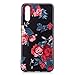 Price comparison product image 6City8Ni Flexible Thin Soft Slim Anti-Scratches Shock Absorption Soft Silicone Colorful Animal Floral Flowers Cartoon Printed TPU Gel Elastic Protective Cell Phone Compatible with Huawei P20 Lite