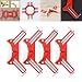 Produktbild 4 PCS 90 Grad rechts Winkel Klemme 100 mm Ecke Bild Halter Holz-Halterung