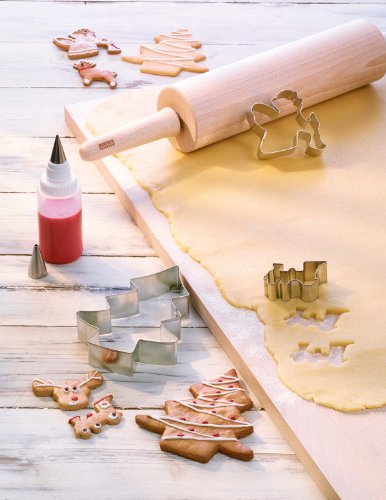 KAISER Dekorier-Stift 75 ml Pâtisserie sehr hohe Qualität aus  Edelstahl und Kunststoff 2 falz- und randfreie Edelstahltüllen transparenter Kunststoffbehälter - 2