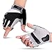 Produktbild ZHANG Fingerlose Handschuhe Sporthandschuhe mit Schweißabsorbierenden Lederhandschuhen Geeignet Für Radfahrer Übungen Sporthandschuhe Unisex