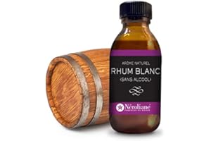 NÉROLIANE Aroma alimentare naturale Rum Bianco (senza alcool) 50 ml