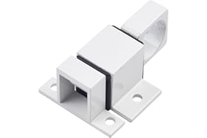 ARMYJY Choose Security and Durability with Aluminum Alloy SASH Door Spring Bounce Lock (White)