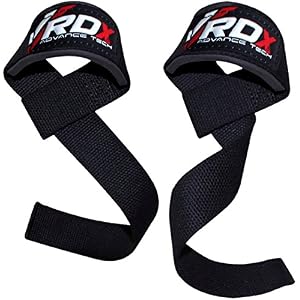 RDX Weight Lifting Gym Straps Crossfit Wrist Support Wraps Hand Bar Bodybuilding Training Workout