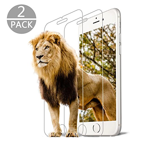 [Lot de 2] Verre Trempé iphone 6/6S Film Protection en Verre Trempé Ecran Protecteur, Protection d'écran iphone 6s de 3D Touch Glasse Screen Protection Anti-choc,Anti poussière, Anti-UV