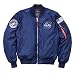 Produktbild Alpha Industries MA-1 VF NASA RP Jacke Blau/Grau XL