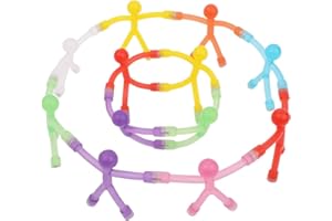 COWANIEE 12pcs Magnetic Men Fidget Toys Kids, Mini Flexible Magnetic People